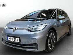 Blå (stonewashed blue metallic) Begagnad 2021 VW ID.3 Pro Performance Halvkombi | 219 900 kr (Superpris)