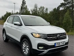 Vit Begagnad 2021 VW T-Cross SUV | 192 000 kr (Lite dyr)