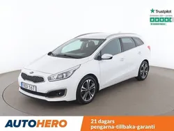 Vit Begagnad 2017 Kia Ceed Sportswagon Kombi | 137 000 kr (Marknadspris)