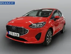 Röd Begagnad 2023 Ford Fiesta Halvkombi | 174 900 kr