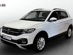 Vit (pure white) Begagnad 2022 VW T-Cross Life SUV | 189 900 kr (Marknadspris)