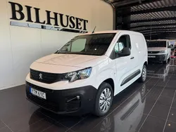 Vit Begagnad 2019 Peugeot Partner Minibuss | 119 900 kr (Bra pris)
