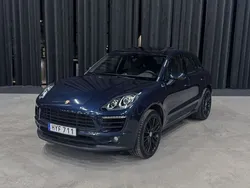 Mörkblå Begagnad 2015 Porsche Macan S Sport SUV | 399 900 kr (Lite dyr)