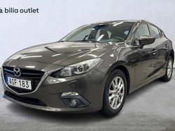 Brun Begagnad 2014 Mazda 3 Inclusive Halvkombi | 104 900 kr (Marknadspris)