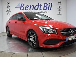 Röd Begagnad 2019 Mercedes CLA180 Shooting Brake AMG Kombi | 219 500 kr (Marknadspris)