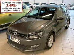 Mörkgrå Begagnad 2011 VW Polo Halvkombi | 89 000 kr (Lite dyr)