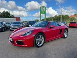 Röd Begagnad 2020 Porsche 718 Boxster Cab | 649 900 kr (Superpris)
