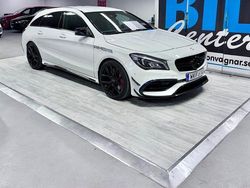 Vit Begagnad 2016 Mercedes CLA45 AMG Shooting Brake AMG Kombi | 348 000 kr (Dyr)