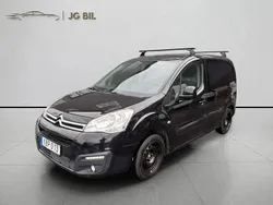 Svart Begagnad 2015 Citroën Berlingo Minibuss | 74 900 kr (Bra pris)