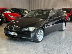 Svart Begagnad 2007 BMW 330 Comfort Edition Kombi | 97 500 kr (Marknadspris)