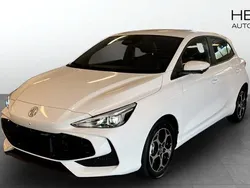 Vit (white) Begagnad 2024 MG MG3 Luxury Halvkombi | 249 900 kr (Marknadspris)