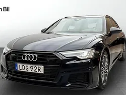 Mörkblå (firmamentblå metallic) Begagnad 2022 Audi A6 S-Line Kombi | 449 000 kr (Bra pris)