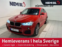 Röd Begagnad 2015 BMW X4 M Sport SUV | 249 900 kr (Marknadspris)