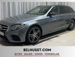 Grå Begagnad 2018 Mercedes E220 AMG line Kombi | 259 900 kr (Bra pris)
