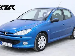 Blå Begagnad 2008 Peugeot 206 Halvkombi | 14 900 kr (Marknadspris)