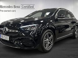 Svart Begagnad 2024 Mercedes GLA200 AMG SUV | 419 000 kr (Marknadspris)