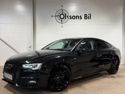Svart Begagnad 2014 Audi A5 Sportback S-Line Halvkombi | 149 900 kr (Lite dyr)