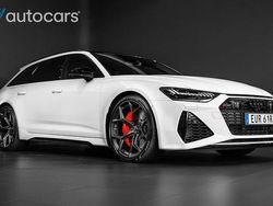 Vit Begagnad 2023 Audi RS6 Performance Kombi | 1 398 750 kr (Marknadspris)