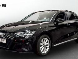 Svart Begagnad 2023 Audi A3 Proline Sedan | 219 000 kr (Bra pris)