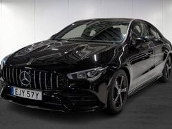 Svart Begagnad 2021 Mercedes CLA200 AMG Sportkupé | 354 900 kr (Lite dyr)