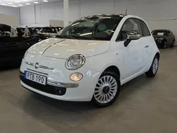 Vit Begagnad 2012 Fiat 500 Lounge Halvkombi | 64 900 kr (Bra pris)