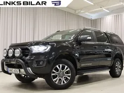 Svart Begagnad 2020 Ford Ranger Wildtrack Pickup | 419 900 kr (Lite dyr)