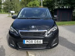 Svart Begagnad 2014 Peugeot 108 Halvkombi | 68 000 kr (Marknadspris)