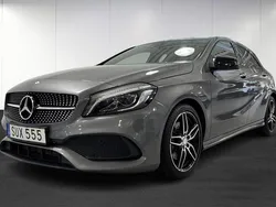 Mörkgrå (grey) Begagnad 2016 Mercedes A220 Halvkombi | 239 900 kr