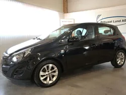 Svart Begagnad 2014 Opel Corsa Enjoy Halvkombi | 76 000 kr (Marknadspris)