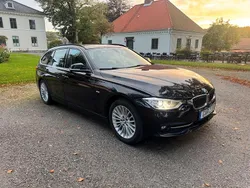 Svart Begagnad 2015 BMW 318 Luxury Line Kombi | 134 000 kr (Marknadspris)