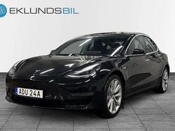 Svart Begagnad 2019 Tesla Model 3 Long Range AWD Sedan | 239 900 kr (Marknadspris)
