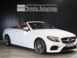 Vit Begagnad 2017 Mercedes E300 AMG Cab | 529 000 kr (Dyr)