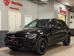 Svart Begagnad 2022 Mercedes GLC300e AMG line SUV | 419 000 kr (Bra pris)