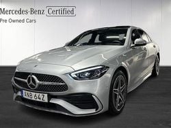 Silver Begagnad 2024 Mercedes C300e AMG Sedan | 539 900 kr (Marknadspris)
