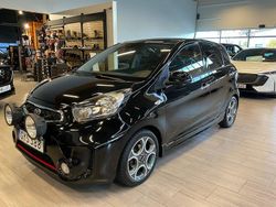 Svart Begagnad 2015 Kia Picanto Halvkombi | 78 000 kr (Lite dyr)