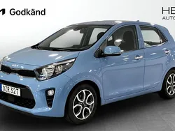 Blå (blue) Begagnad 2022 Kia Picanto 4 Halvkombi | 139 900 kr (Marknadspris)