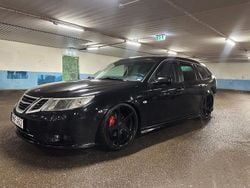 Svart Begagnad 2008 Saab 9-3 Vector Kombi | 59 900 kr