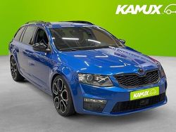 Blå Begagnad 2015 Skoda Octavia RS Kombi | 149 800 kr (Marknadspris)