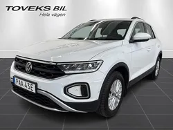 Vit Begagnad 2022 VW T-Roc Life SUV | 229 900 kr (Marknadspris)