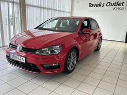 Röd Begagnad 2015 VW Golf VII GT Halvkombi | 139 900 kr (Marknadspris)