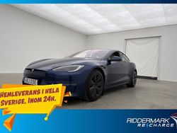 Blå Begagnad 2023 Tesla Model S Halvkombi | 639 800 kr (Marknadspris)