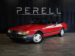 Röd Begagnad 1990 Saab 900 Cabriolet Cab | 269 000 kr