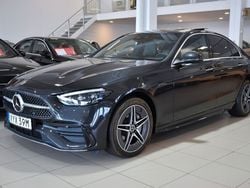 Grå Begagnad 2022 Mercedes C300e AMG Sedan | 699 000 kr