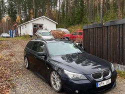 Svart Begagnad 2009 BMW 525 M Sport Kombi | 110 000 kr