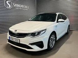 Vit Begagnad 2018 Kia Optima Hybrid 2 Sedan | 179 500 kr (Marknadspris)
