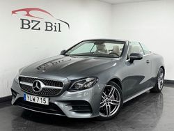 Grå Begagnad 2018 Mercedes E220 AMG Cab | 449 900 kr (Marknadspris)