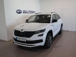 Vit Begagnad 2018 Skoda Kodiaq SportLine SUV | 329 900 kr (Dyr)
