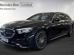 Svart Begagnad 2023 Mercedes E300 AMG Kombi | 668 900 kr (Bra pris)