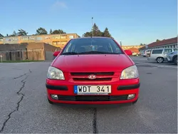 Röd Begagnad 2005 Hyundai Getz Halvkombi | 24 499 kr (Dyr)
