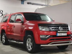 Röd Begagnad 2018 VW Amarok Pickup | 179 900 kr